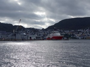 approaching Bergen